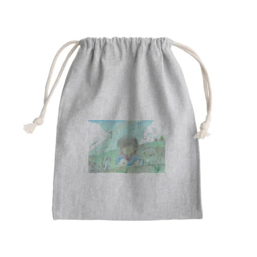 たんぽぽ Mini Drawstring Bag