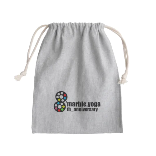 8'marble.yoga 8th Anniversary Mini Drawstring Bag