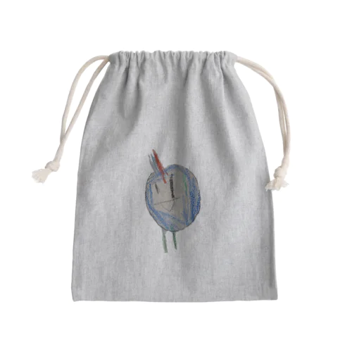 青忍者 Mini Drawstring Bag