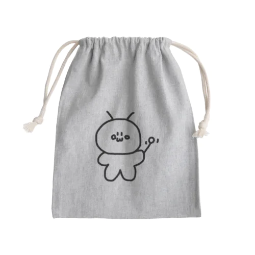 魔法使いぷーくん Mini Drawstring Bag