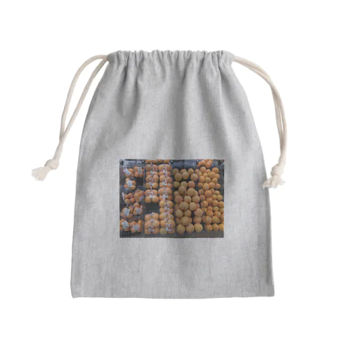 柑橘系 Mini Drawstring Bag