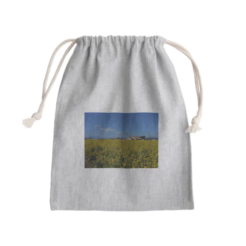 お花畑 Mini Drawstring Bag