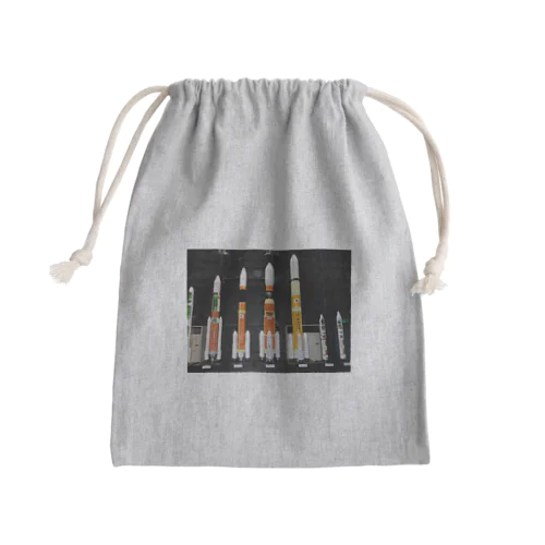 ロケット Mini Drawstring Bag