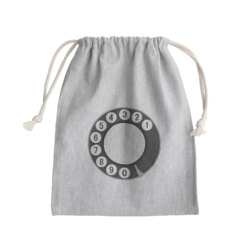 黒電話 Mini Drawstring Bag