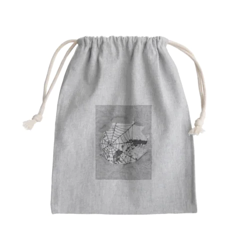 貫いた先には何が見える？ Mini Drawstring Bag