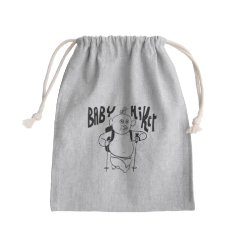 Baby hiker / b&h Mini Drawstring Bag