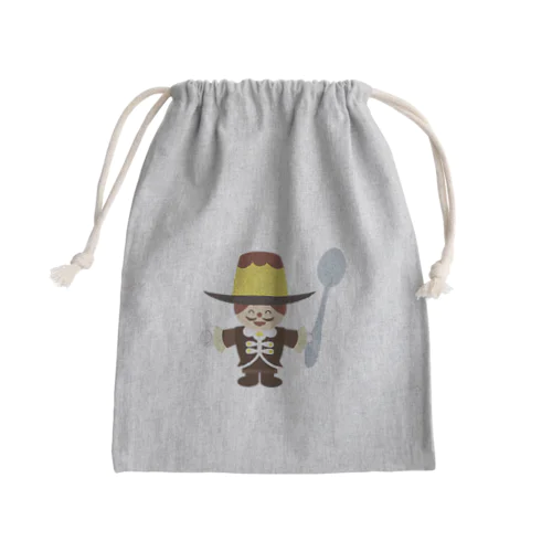 ぷりん公爵のきんちゃく Mini Drawstring Bag