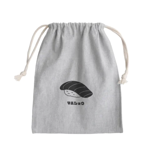 寿司の丸将 Mini Drawstring Bag