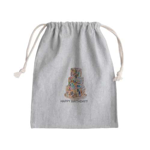 HBDシリーズ Mini Drawstring Bag