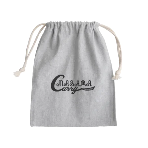 カレーライス&カレーパンショップMASARA Mini Drawstring Bag