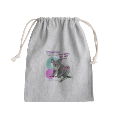 コアラKING Mini Drawstring Bag