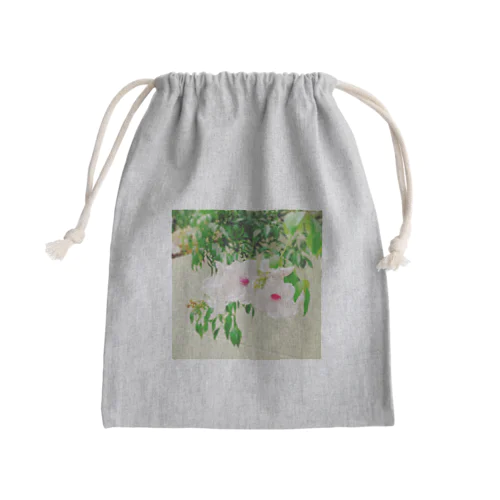 Mikuカフーアーツ【ハイビスカス沖縄】シリーズ🌺 Mini Drawstring Bag