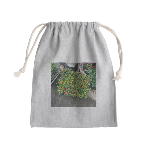 初夏の花壇 Mini Drawstring Bag