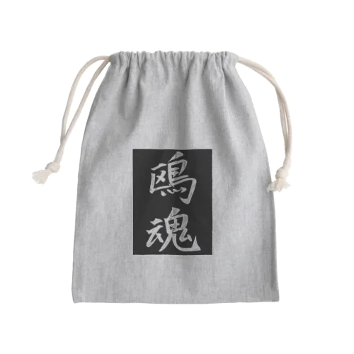 ロッテ　鴎魂Black Mini Drawstring Bag