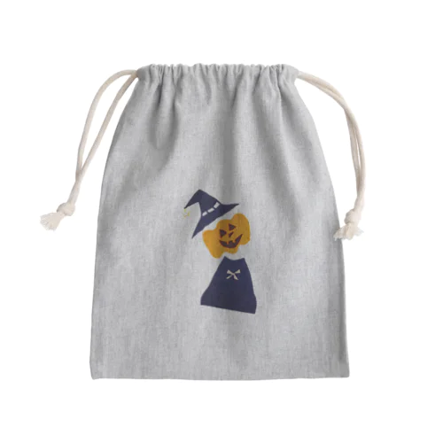 ニコニコかぼちゃ Mini Drawstring Bag