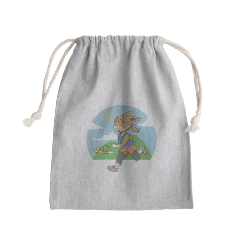 ゆるレース Mini Drawstring Bag