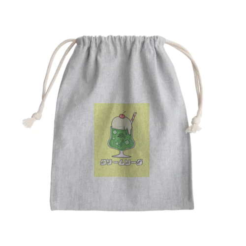 沈むサボテン@komugi Mini Drawstring Bag