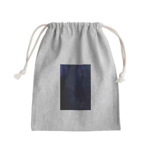 親しみ Mini Drawstring Bag