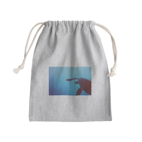 ウミガメ　ハワイ Mini Drawstring Bag