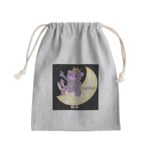 HighBoll オリジナル 巾着❥ Mini Drawstring Bag