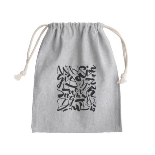 ウィンター(ただの)◎ Mini Drawstring Bag