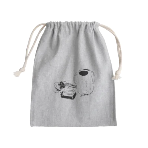 生活２ Mini Drawstring Bag