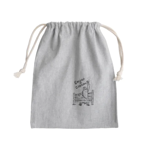 瘋癲少女の一服 Mini Drawstring Bag