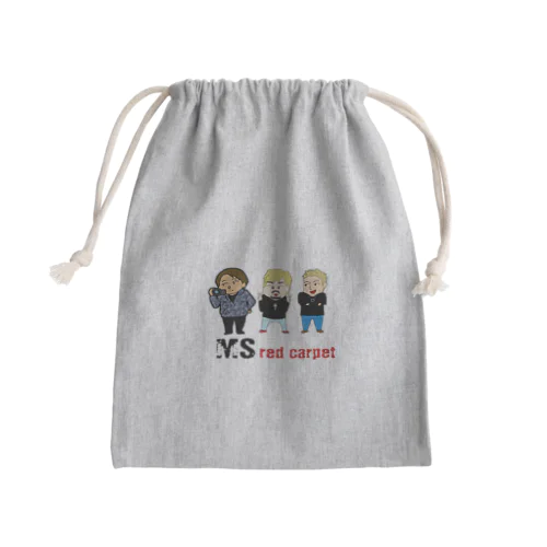 キャラクターデザイン Mini Drawstring Bag