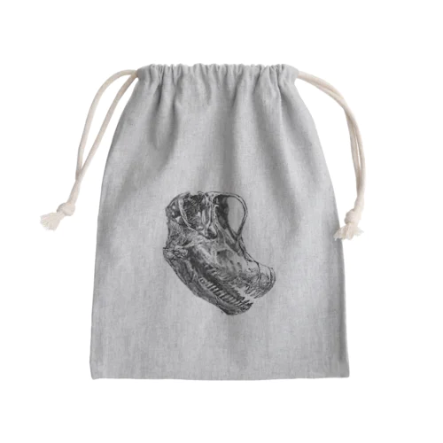 ジラファティタンの頭のお骨 Mini Drawstring Bag