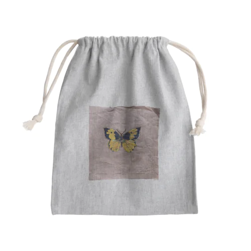 ちょーちょ Mini Drawstring Bag