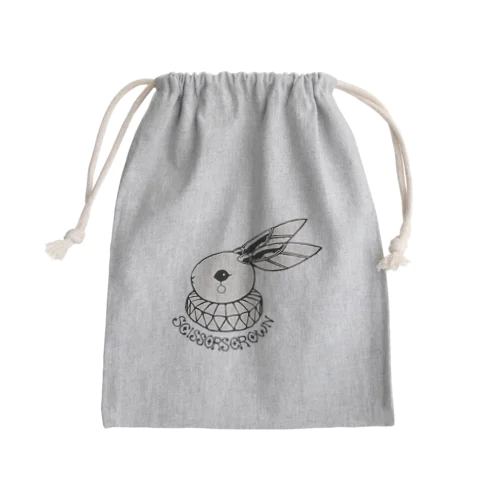 機工時計うさぎのマルキ Mini Drawstring Bag