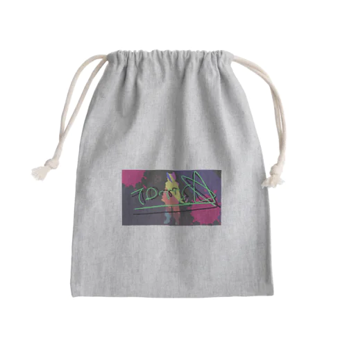 弾ける弾幕 Mini Drawstring Bag