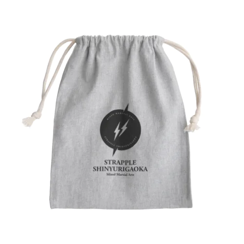 ストライプル新百合ヶ丘サークルロゴバッグ Mini Drawstring Bag