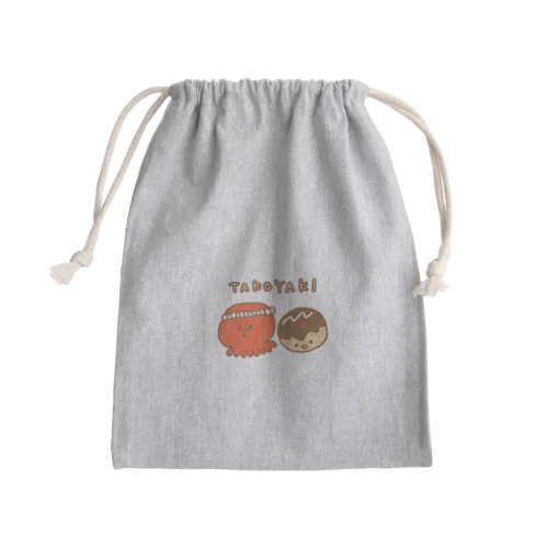 TAKOYAKI Mini Drawstring Bag