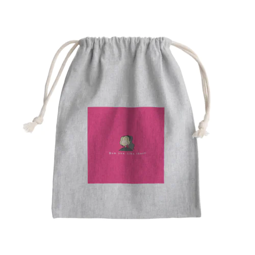 きままなけーぽっぷ Mini Drawstring Bag