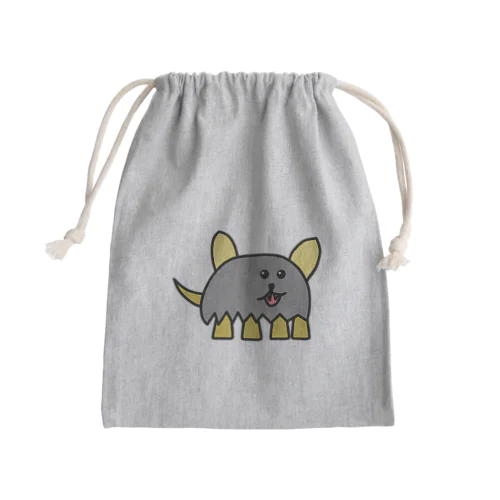 My daughter's Mighty Monster2 Mini Drawstring Bag