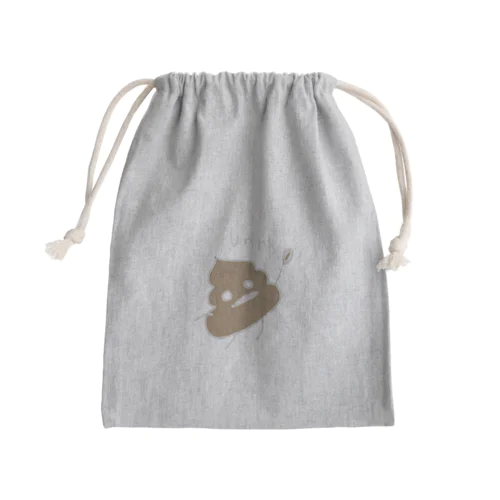 うんにょ Mini Drawstring Bag