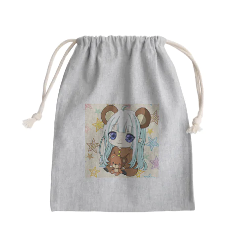 さちゃ🐻‍❄️グッズ Mini Drawstring Bag