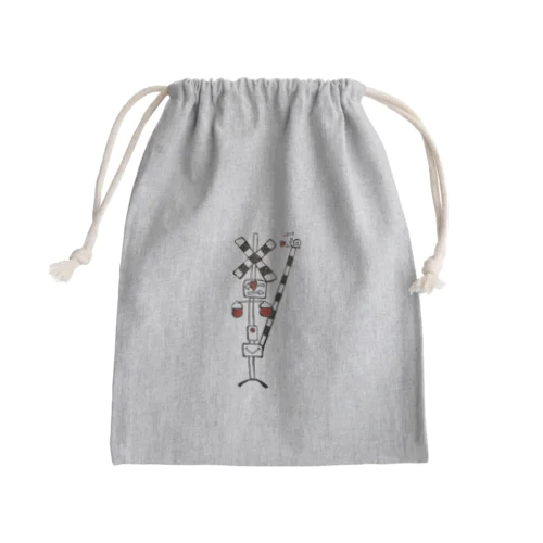 踏切だいすきっ！ Mini Drawstring Bag