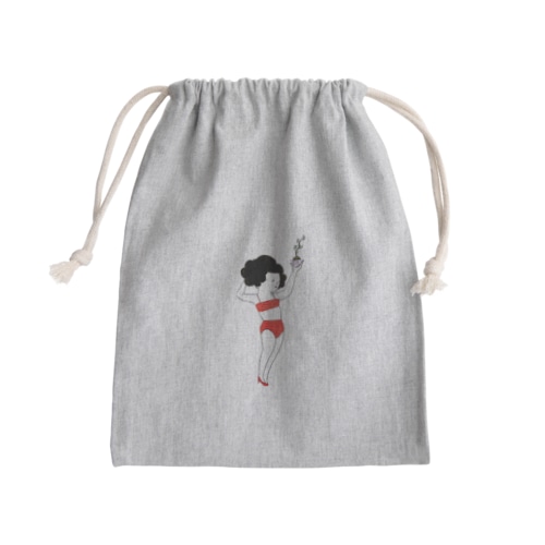 ツチンナカキちゃん Mini Drawstring Bag