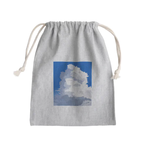 もくもく積乱雲 Mini Drawstring Bag