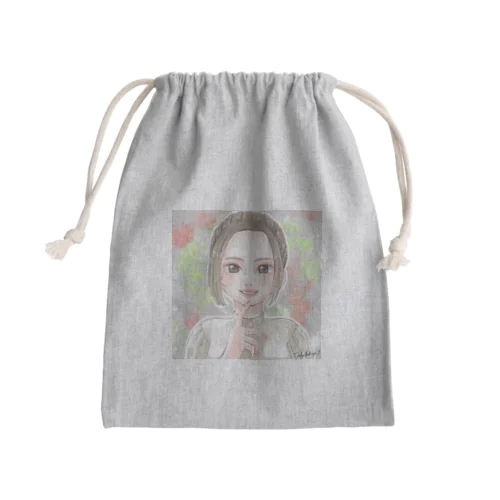 ナチュラルメイク Mini Drawstring Bag