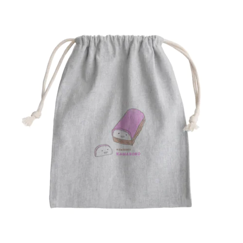 向き合うおいしいかまぼこ（かまぼこ） Mini Drawstring Bag