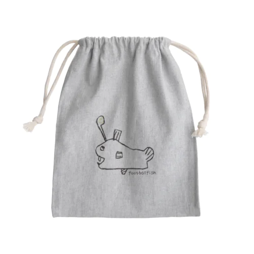 チョウチンアンコウ Mini Drawstring Bag