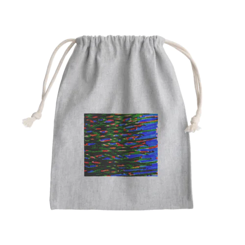 青嵐リフ Mini Drawstring Bag