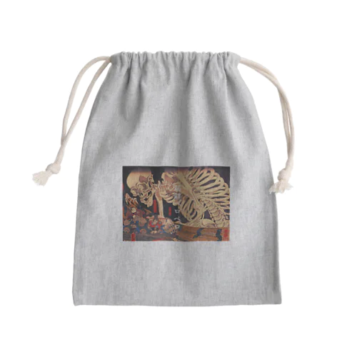 髑髏ペロペロ Mini Drawstring Bag