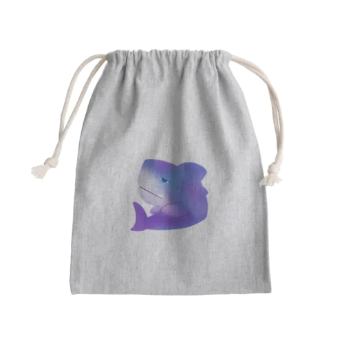 ハリガネ💭おすわり Mini Drawstring Bag