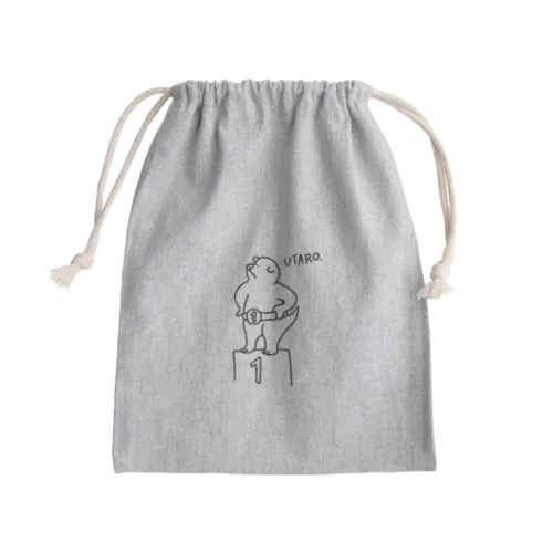 I am champion ! Mini Drawstring Bag