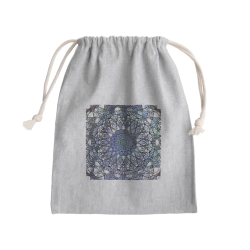 ステンドグラス Mini Drawstring Bag