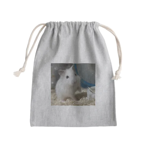 麗しのハム Mini Drawstring Bag